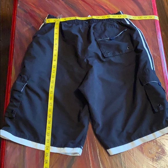 Pacific Surf Black Swim Trunks - Picture 3 of 5